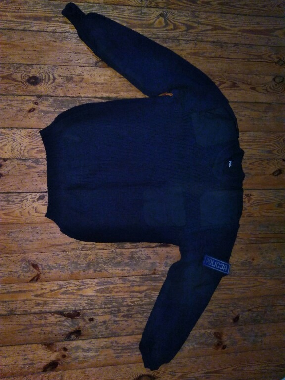 sweter granatowy policja MO OPP ZOMO