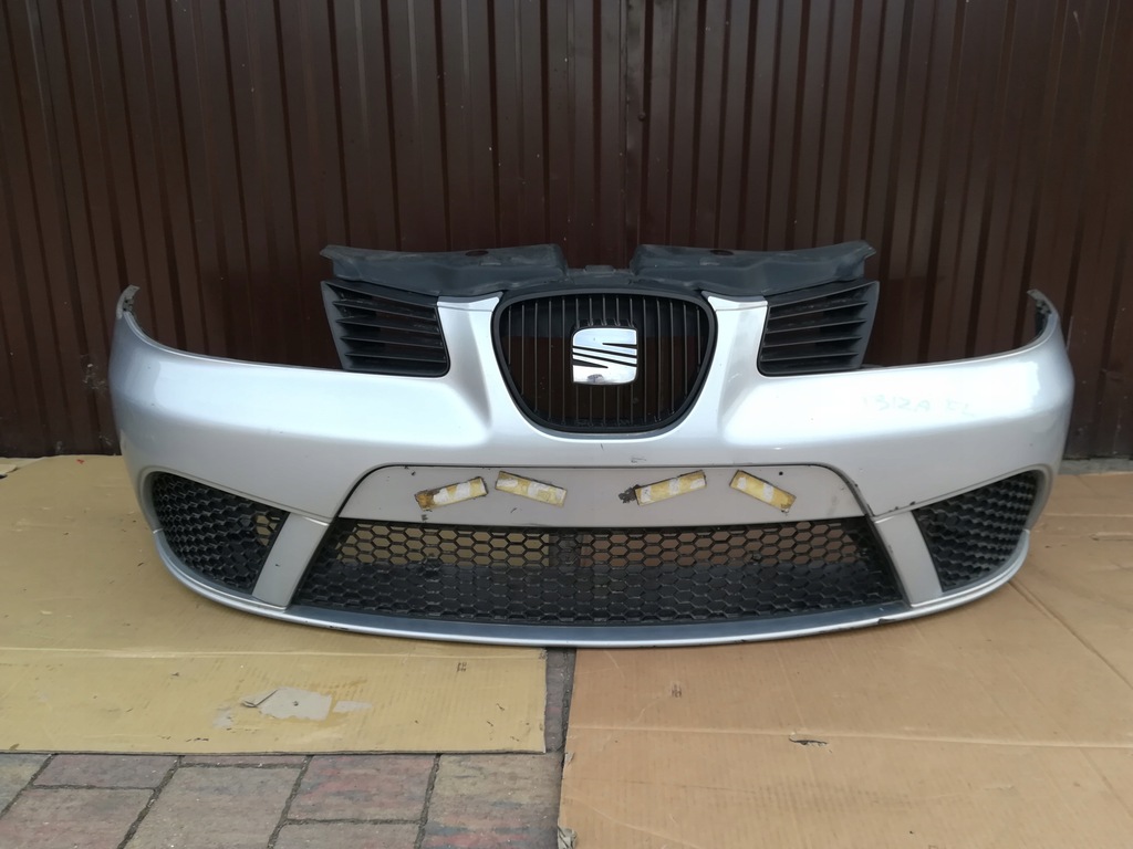 ZDERZAK PRZÓD SEAT IBIZA III LIFT SREBRNY