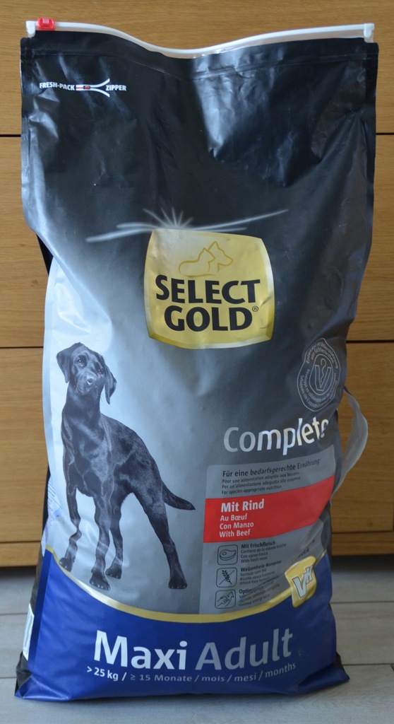 Karma dla psa SELECT GOLD Complete Maxi Adult 12kg