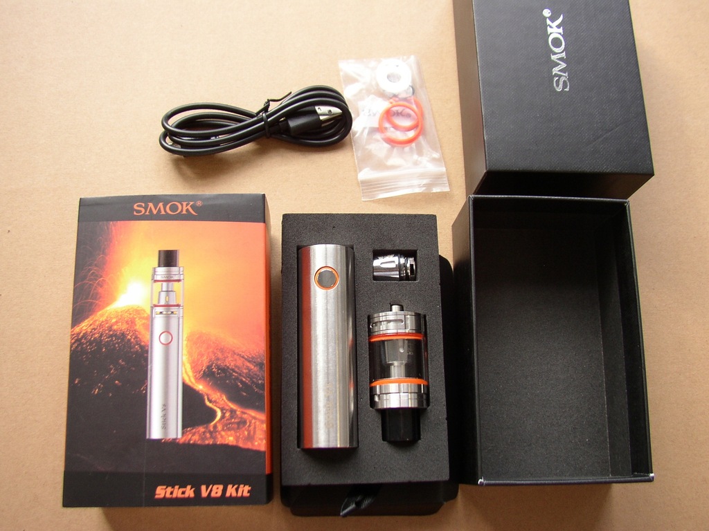 stick v8 kit atrapa e papieros