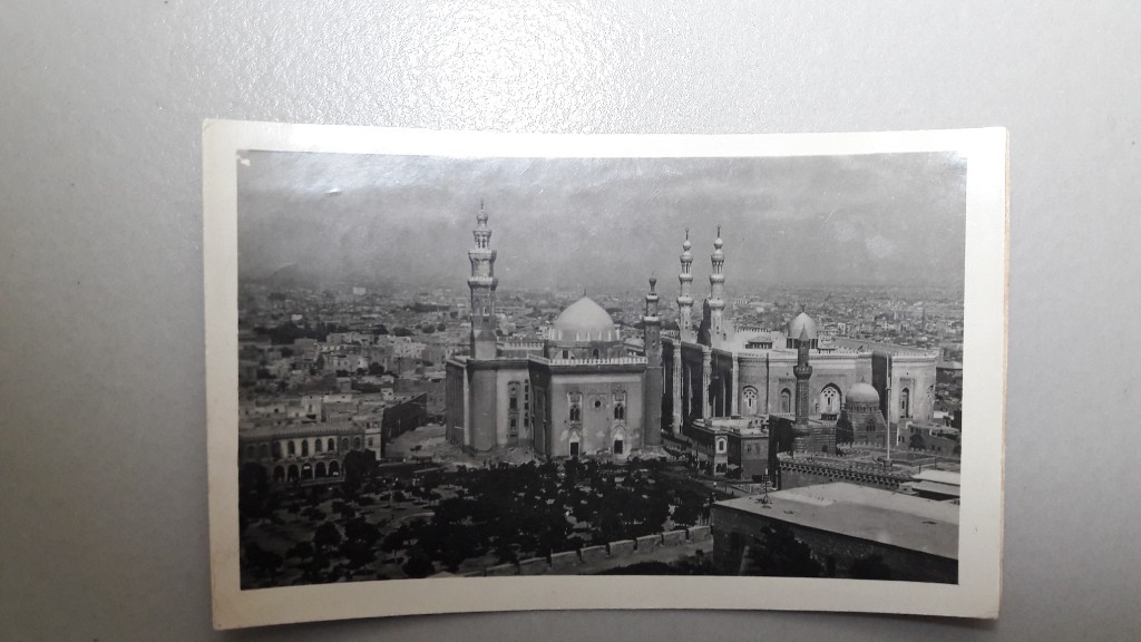 Stara pocztówka zdjęcie Egipt.