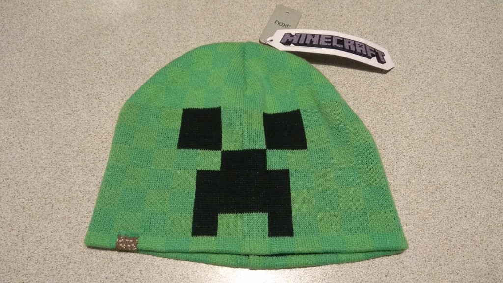 Nowa czapka Minecraft CREEPER