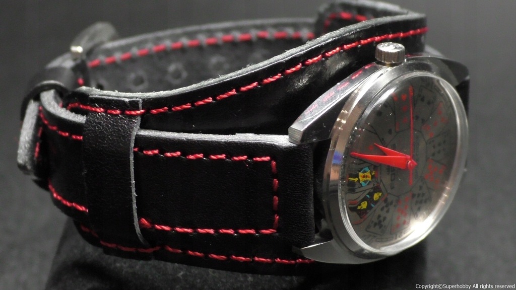 Zegarek FORTIS Poker Hazard 17 Jewels 70's [film]