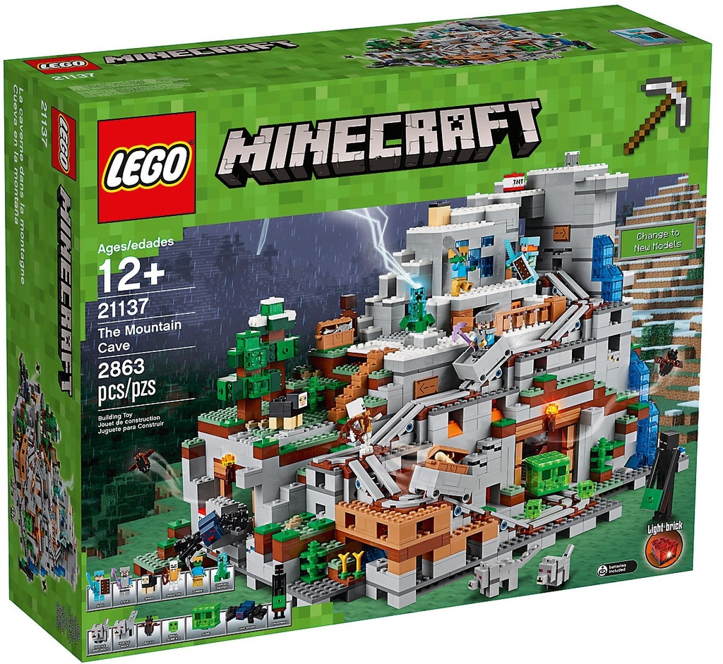 LEGO MINECRAFT 21137 Górska jaskinia SKLEP WROCŁAW