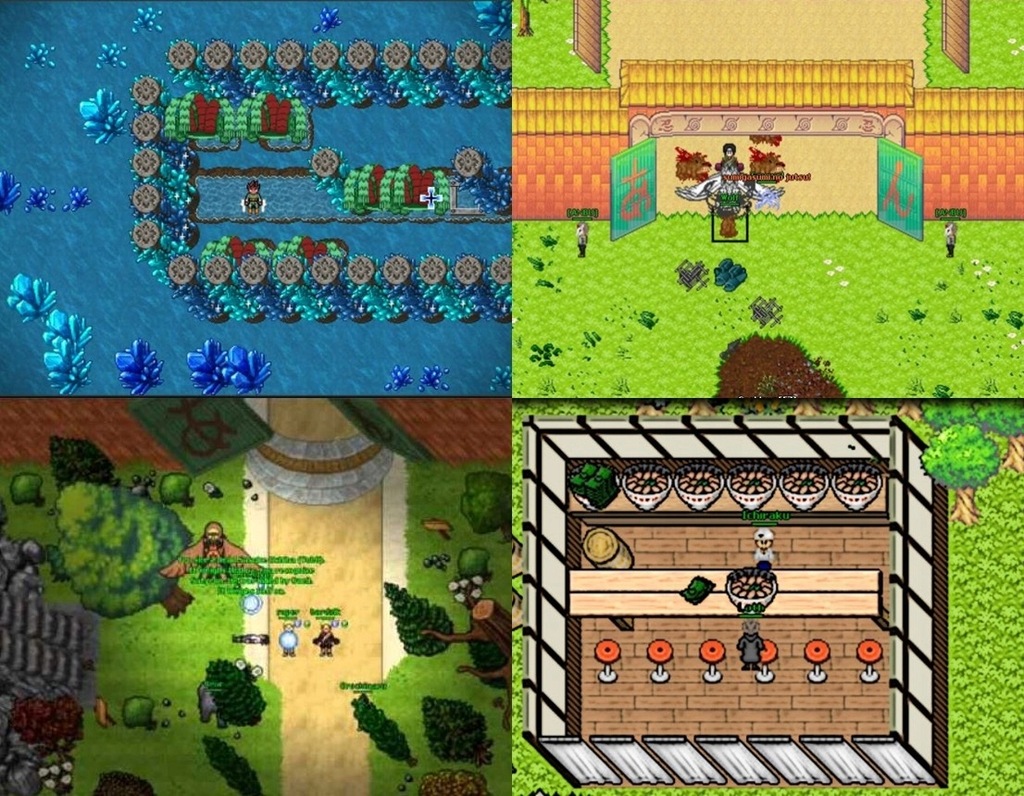 NARUTO OTS TIBIA, UNIKAT WŁASNA MAPA . ZARABIAJ