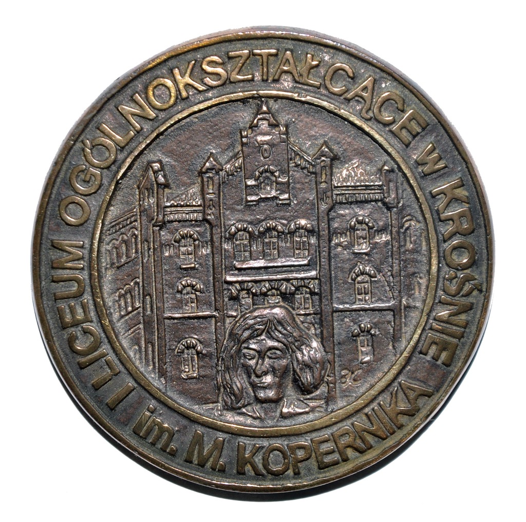 Medal I Liceum LO Krosno 100-lecie 2000 Kopernik