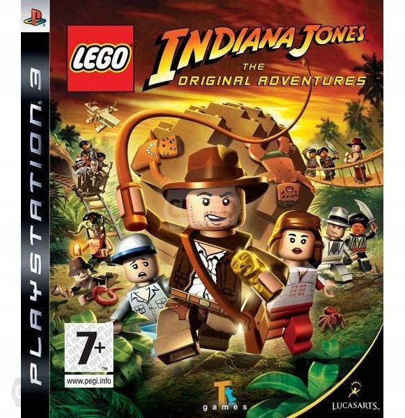 PS3 GRA LEGO INDIANA JONES ORIGINAL ADVENTURES