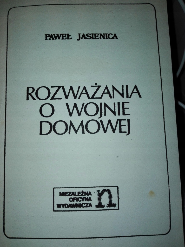 JASIENICA "Rozważania o wojnie domowej"