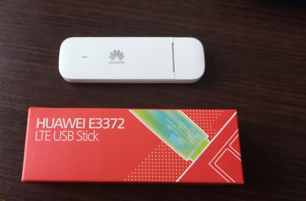 Modem Huawei E3372 4G LTE 150Mb/s Biały NOWY FV23%