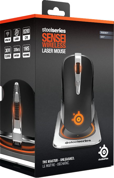 F310 Mysz bezprzewodowa SteelSeries Sensei 8200DPI