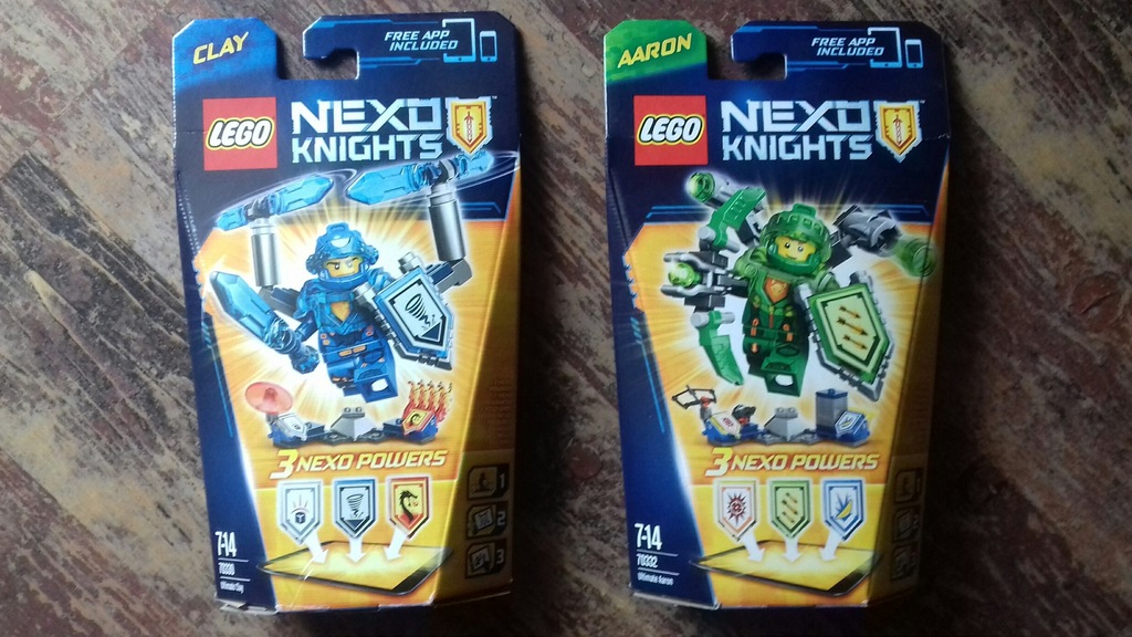 LEGO NEXO KNIGHTS 70330 i 70332