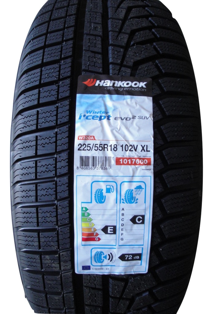 225/55R18 HANKOOK WINTER I`CEPT EVO2 W320 x4 2017r 6967044092