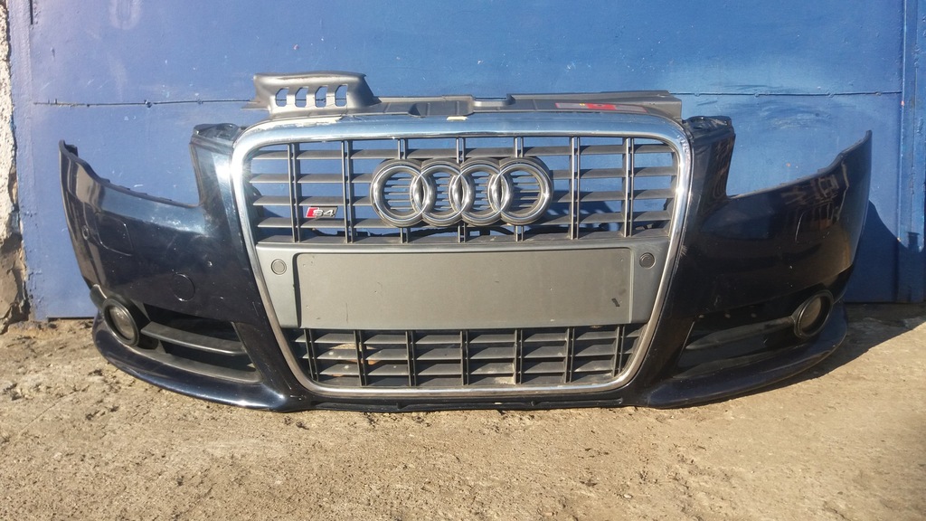 ZDERZAK PRZÓD PRZEDNI AUDI S4 B7 S-LINE XENON PDC