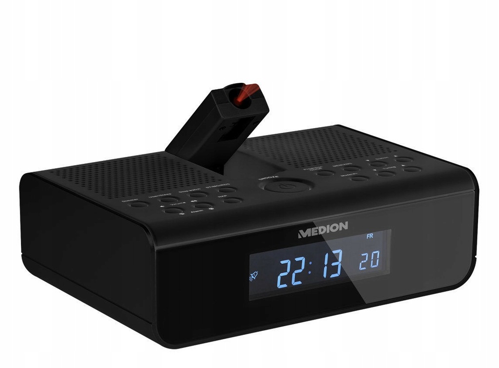 RADIOBUDZIK Z PROJEKTOREM MEDION 43258 RADIO 7222212187 oficjalne