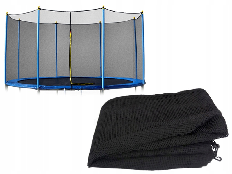 SOLIDNA SIATKA DO TRAMPOLINY ZEWNĘTRZNA 8ft/250cm