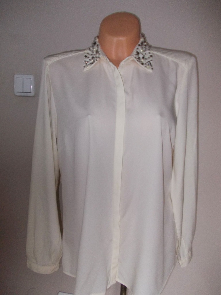 VERO MODA-kremowa elegancka koszula roz.XL 42