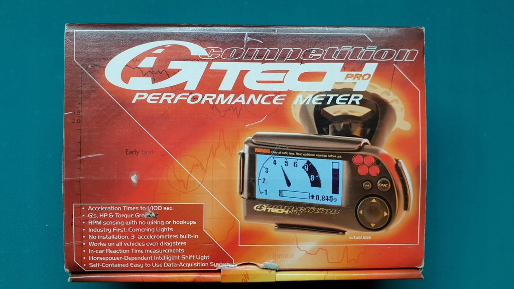 G-TECH Pro GTECH Competition Pomiar Osiągów