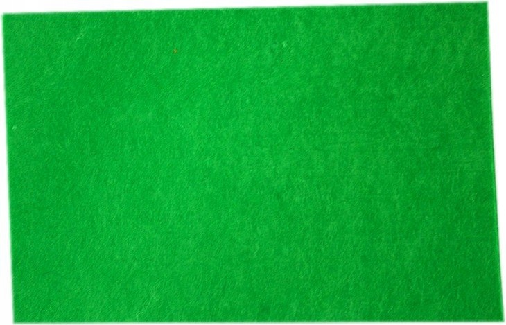 Filc dekoracyjny 20x30 grubość 1 mm zielony