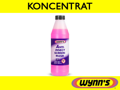 WYNN'S ANTI-INSECT SCREEN-WASH KONCENTRAT 1L