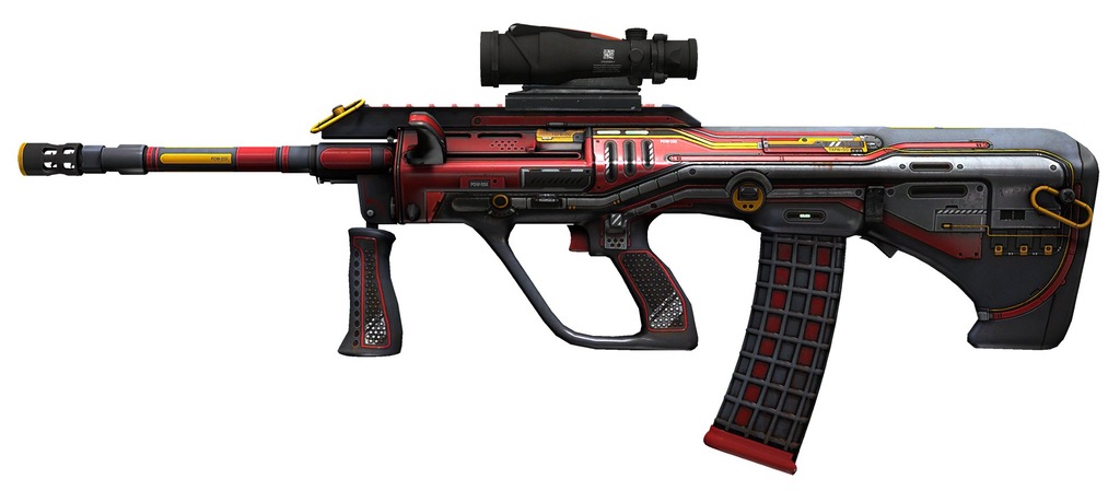 SKINY CS:GO ST AUG Syd Mead 4/5 MW