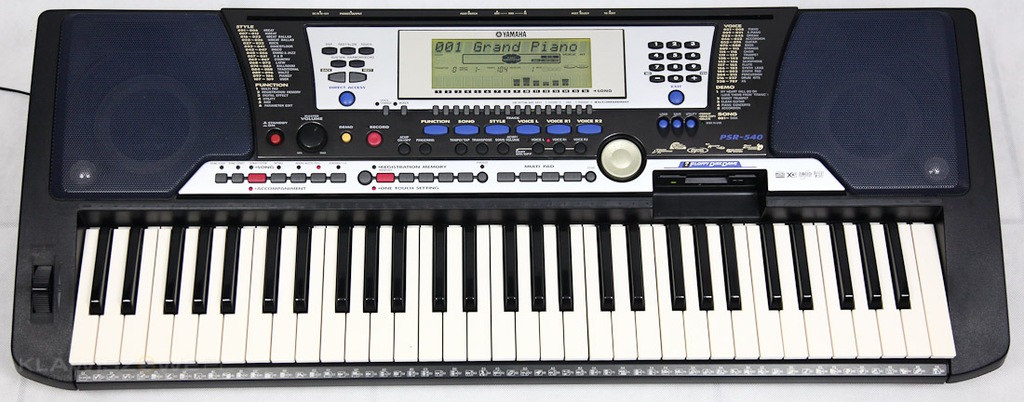 YAMAHA PSR-540 super stan GWARANCJA POKROWIEC