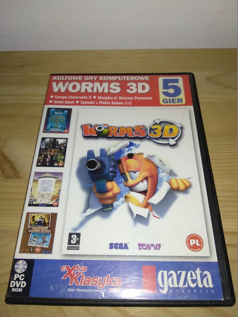 WORMS 3D WORMSY PL PC