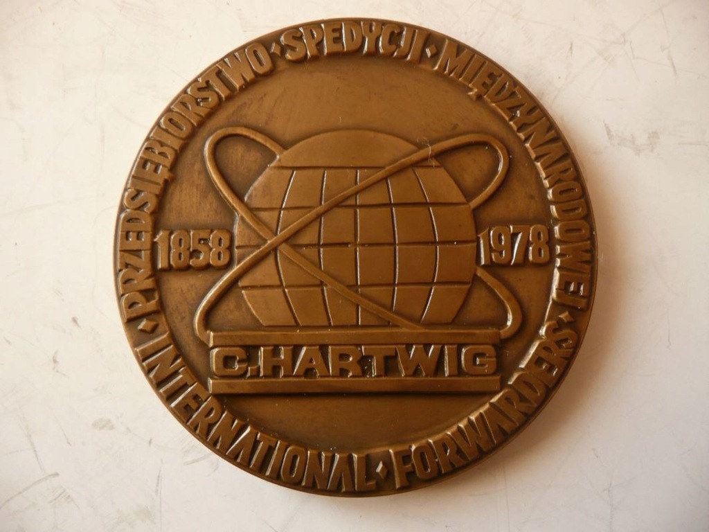 medal HARTWIG Spedycja 1978