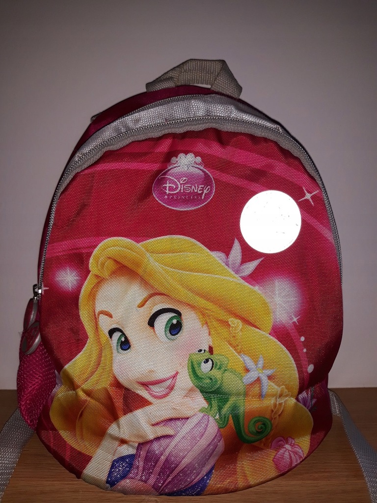 Plecak Disney Roszpunka różowy dla dziewczynki