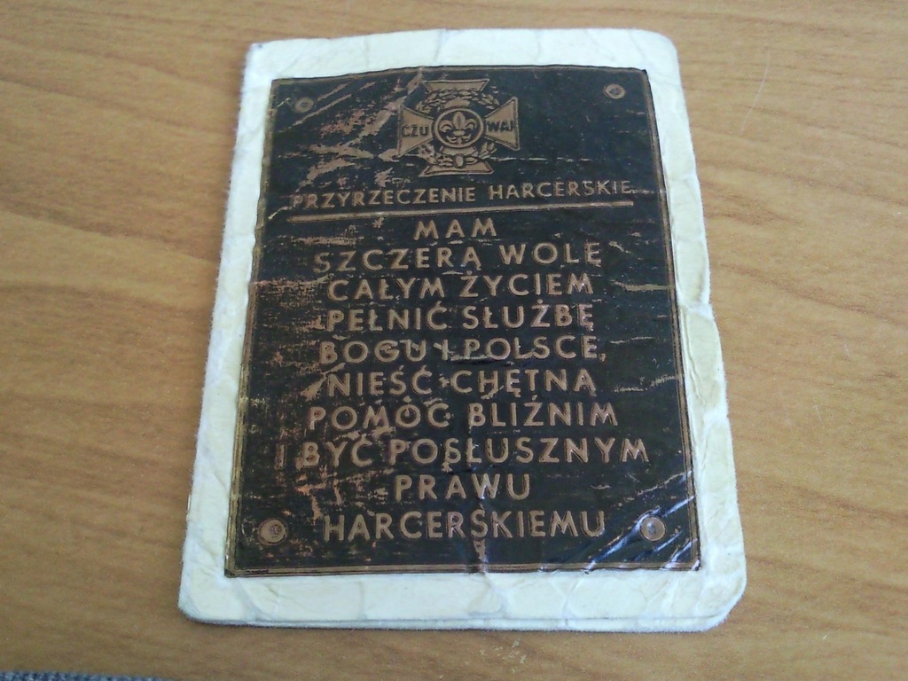 ZHP - STARE PRZYRZECZENIE HARCERSKIE !!!