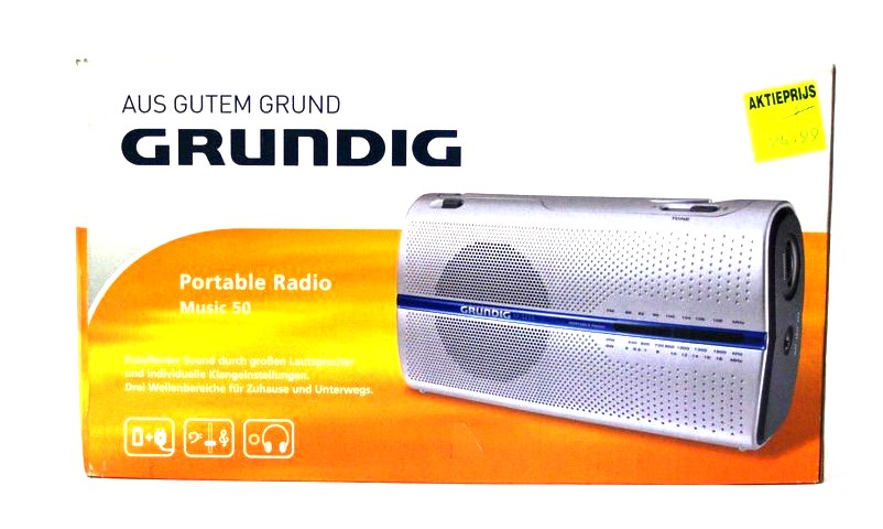 Grundig Music50 RP5200 radio przenośne FM AM SW