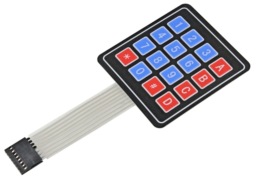 KLAWIATURA MEMBRANOWA 4x4 ARDUINO AVR PIC ARM R1