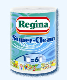 Regina Ręcznik papierowy 1szt. super clean