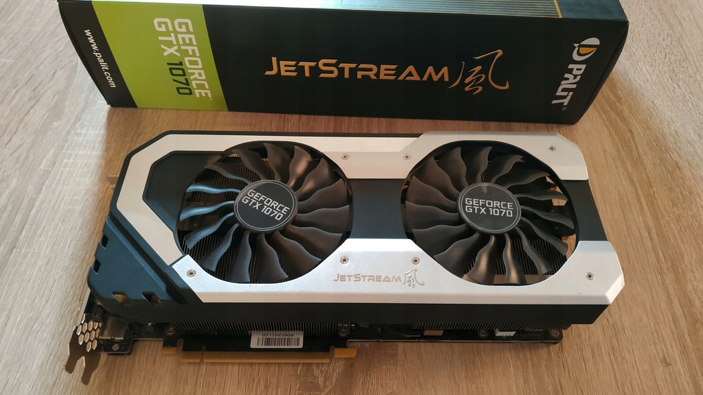 Palit jetstream GTX 1070 8gb