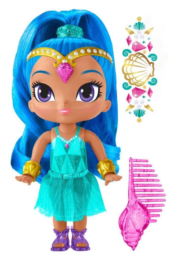 Shimmer i Shine Lalka Shine na plaży DTK82 - 7287418498