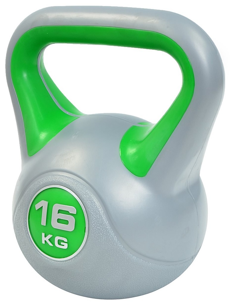 Hantla siłownia fitness KETTLE BELL 16kg PROFIT