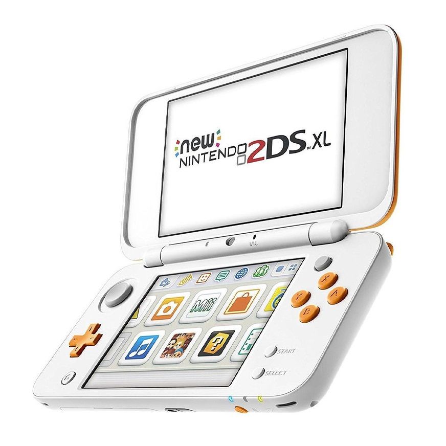 Konsola Nintendo 2DS XL Biało-pomarańczowa