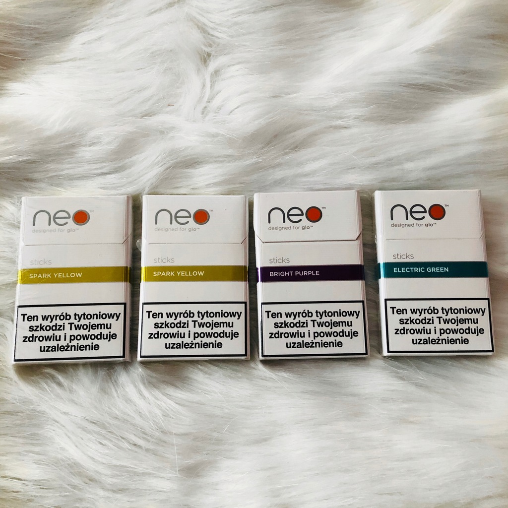 Wkłady tytoniowe Neo do urządzenia Glo 4 paczki