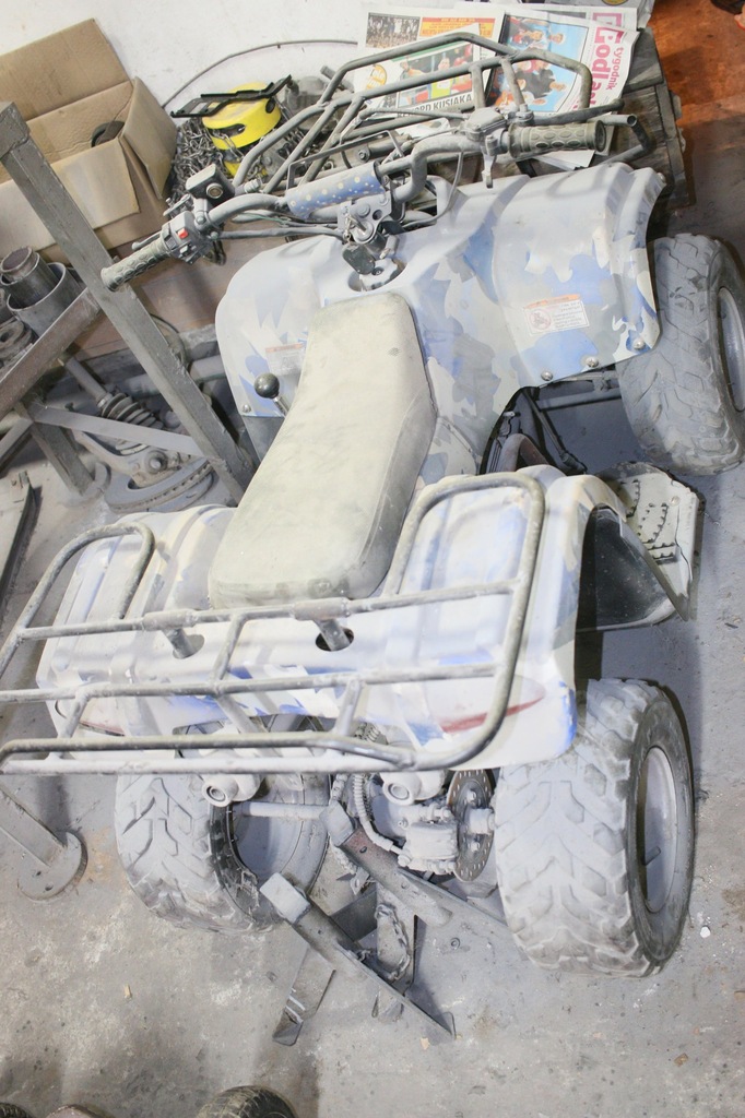 quad 110ccm uszkodzony