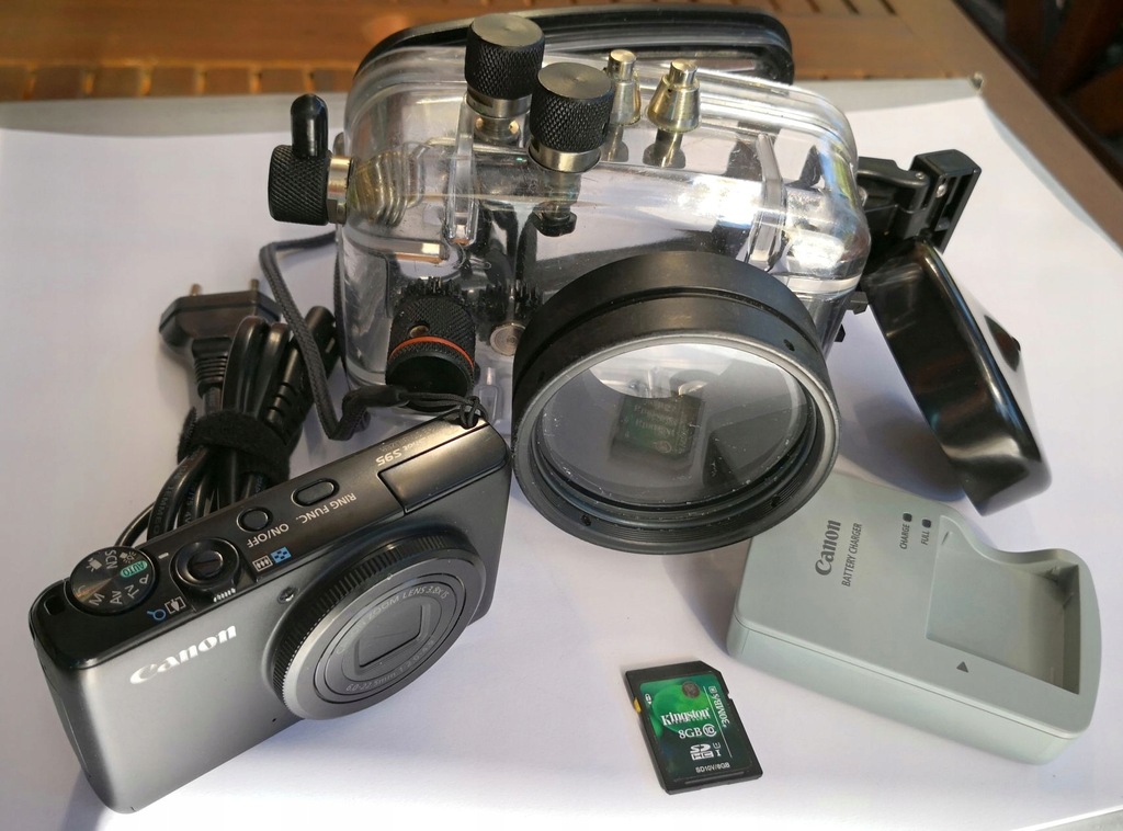 Canon PowerShot S95 + Obudowa Podwodna Ikelite 60m