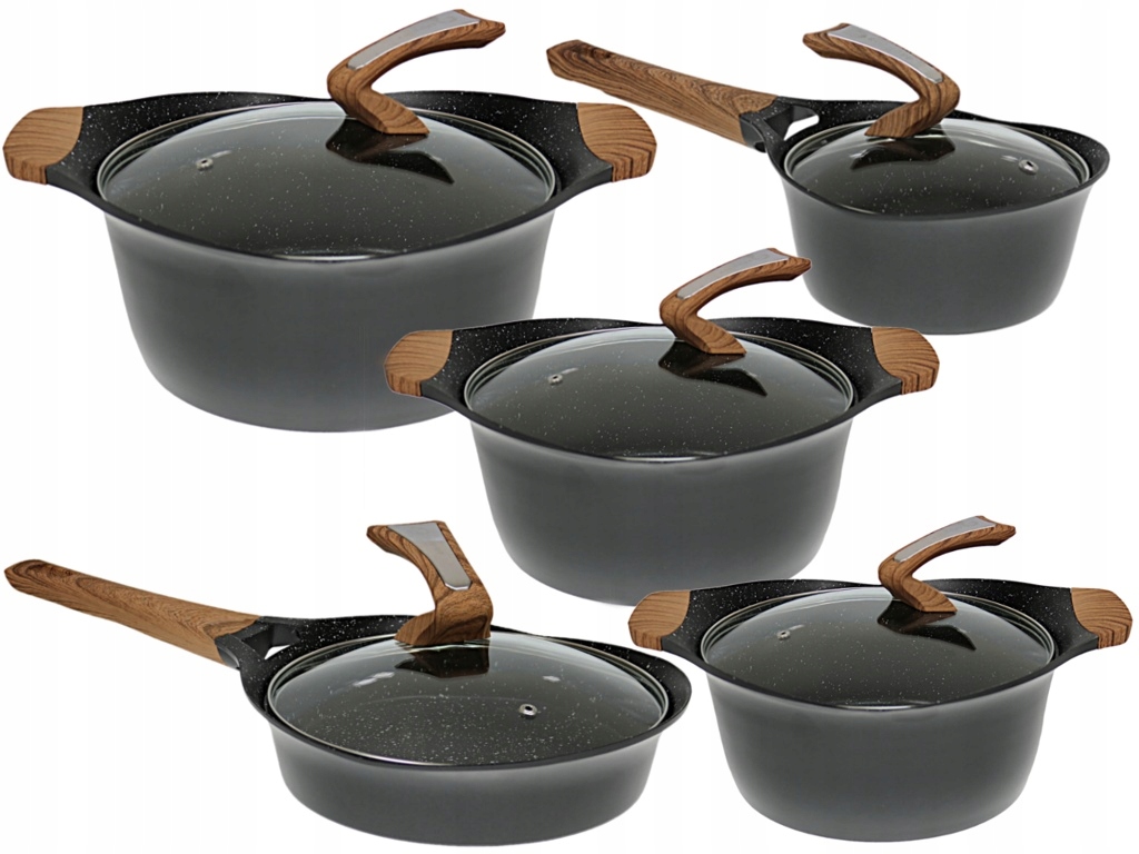 GARNKÓW CERAMICZNYCH GRANIT GARNKI INDUKCJA DREWNO