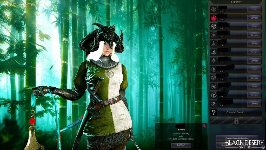 Black Desert Online Lahn 58 ,DK 60 boss gear+alty