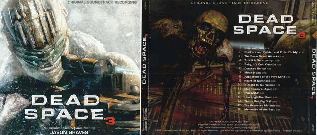 Dead Space 3 [Original Soundtrack] Jason Graves