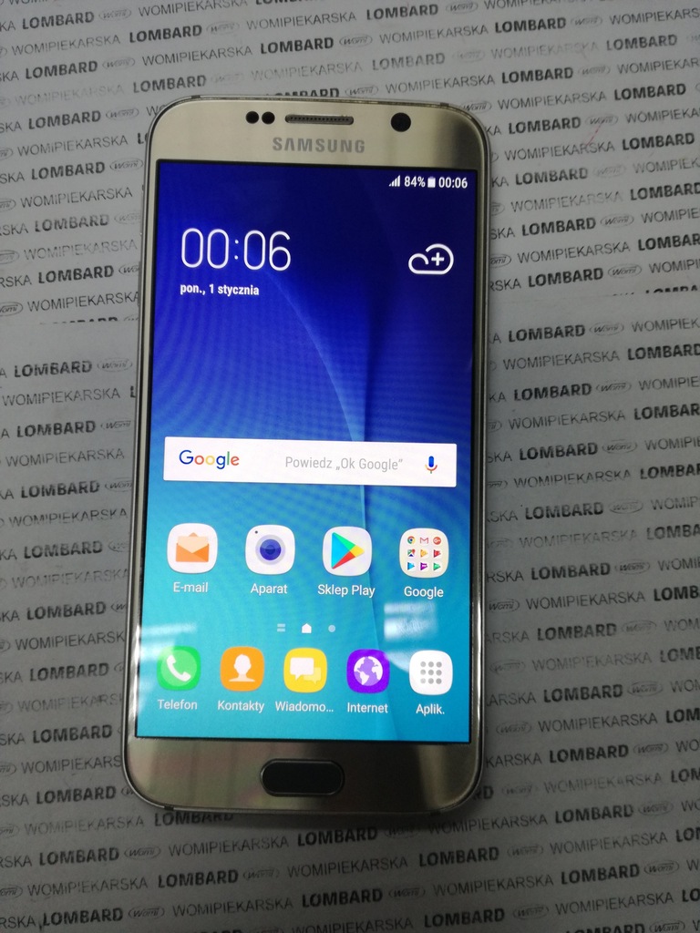 Telefon komórkowy SAMSUNG GALAXY S6 (1191/18)