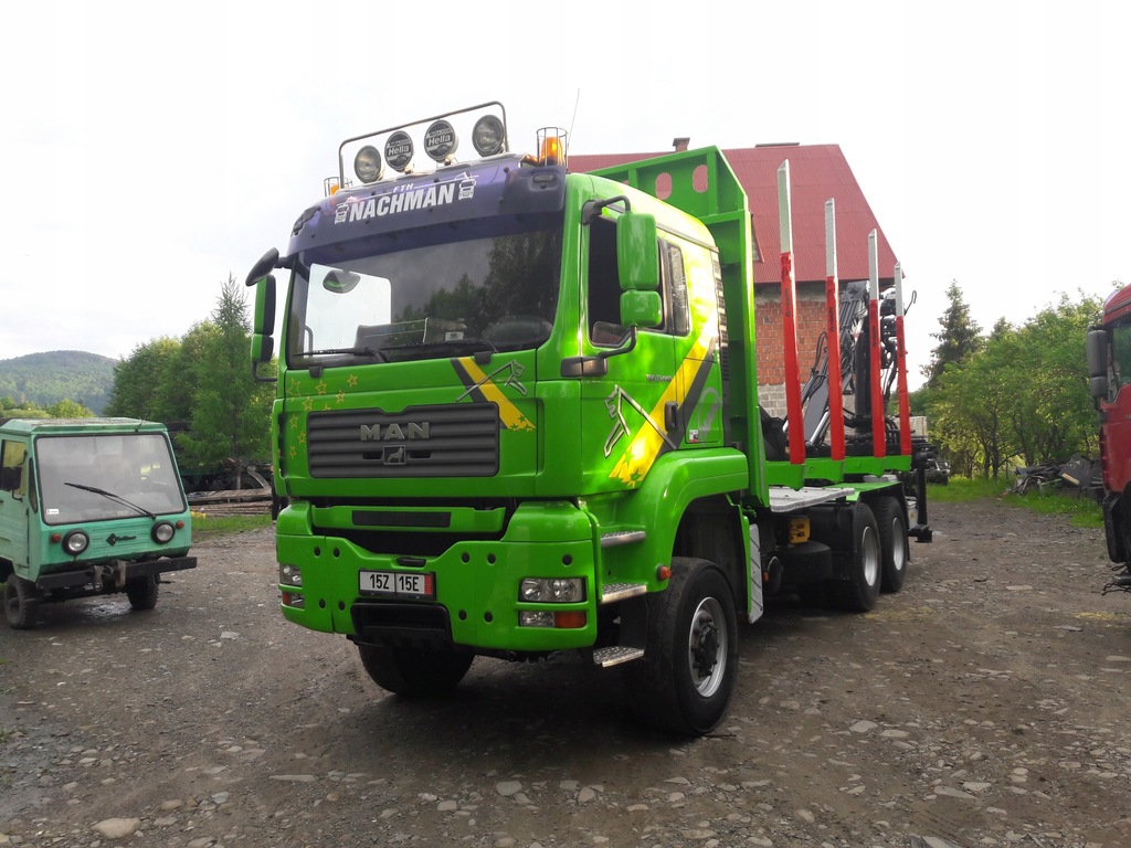 MAN TGA 33.440 6x6 DO DREWNA