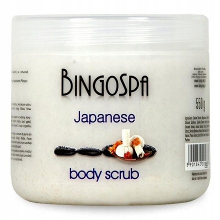 BINGO SPA Peeling scrub do ciała JAPANESE 550G