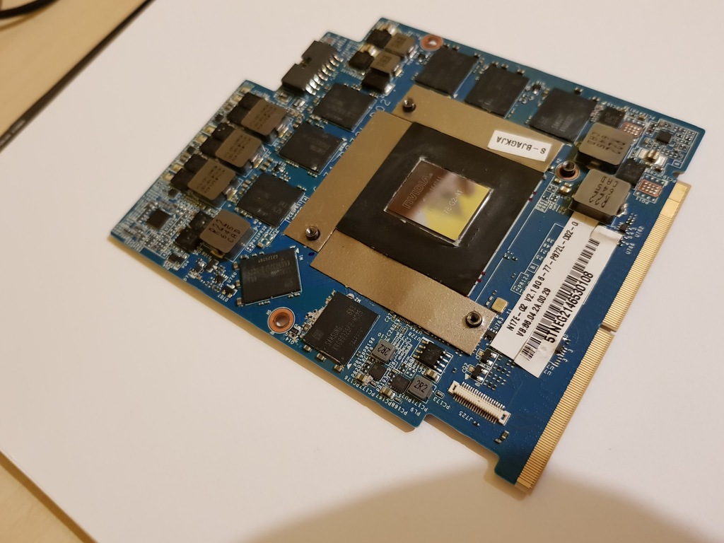 Nvidia GeForce CLEVO GTX 1070 8GB Notebook MXM 7303917631