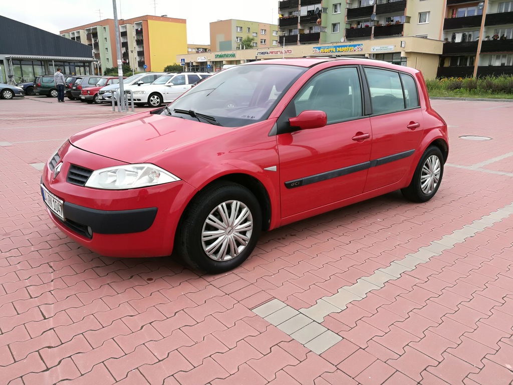 Renault Megane II 1.5dCi 82KM 2003 klima, 5 drzwi