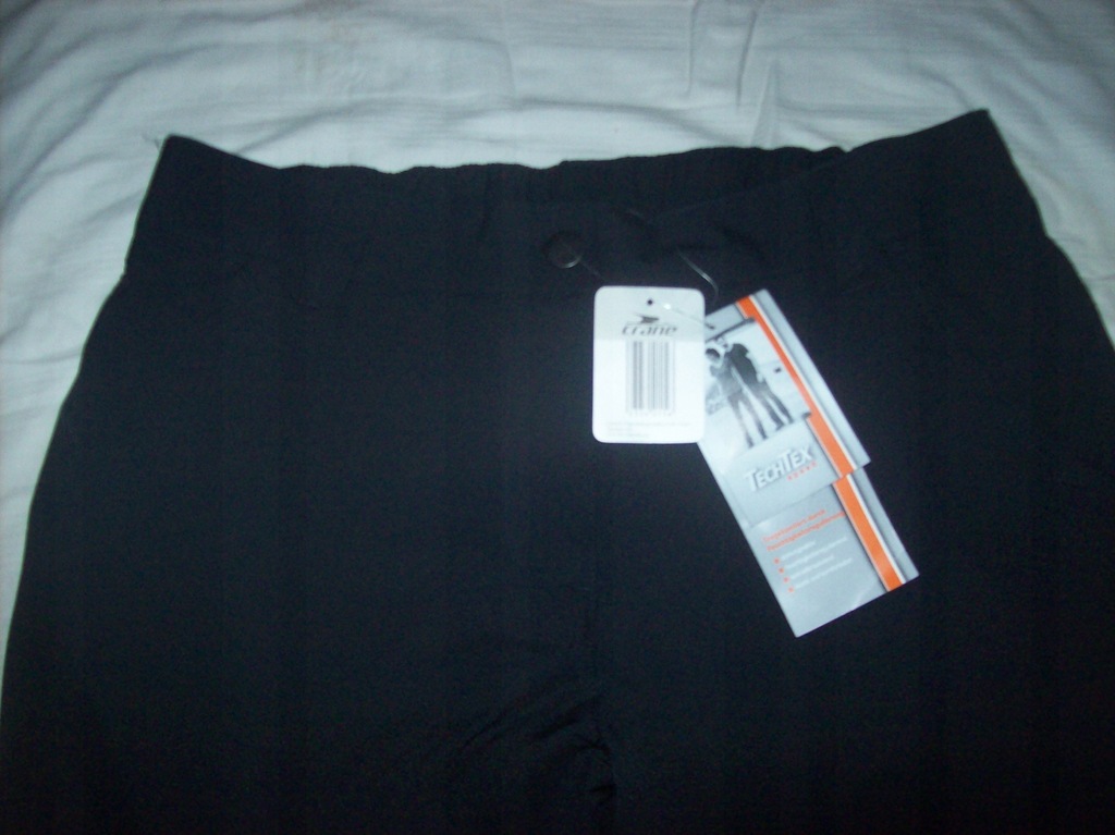 spodnie czarne,elastan,2 kieszenie-r.44/46 Germany
