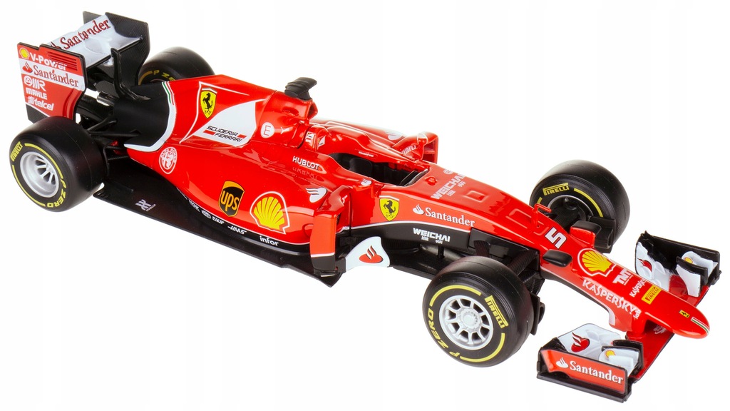 FERRARI BOLID F1 SF15-T MODEL METAL BBURAGO 1:24 !