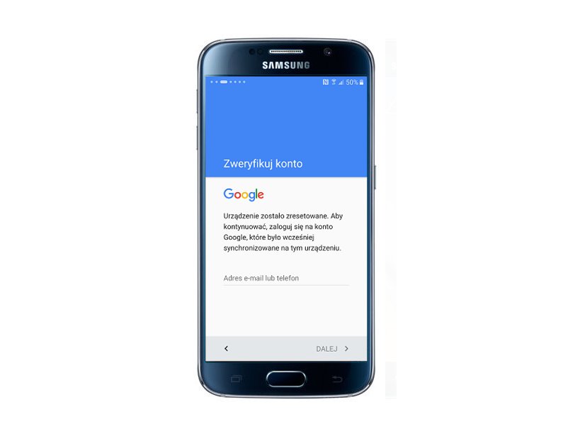 Usunięcie odblokowanie konto Google FRP